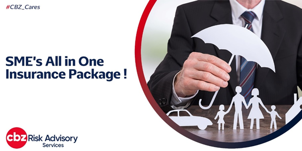 CBZHoldings's tweet image. Your one-stop insurance solution for SMEs is here! Protect your business from fire, personal accidents, and so much more.

Contact us at cbzriskadvisory@cbz.co.zw for more details.

#SMEInsurance #PartnersForSuccess