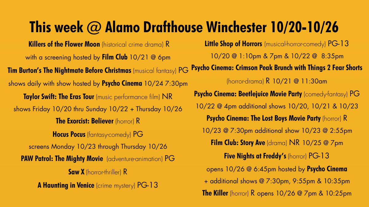 Alamo Winchester (@alamowinchester) on Twitter photo 2023-10-20 04:16:05