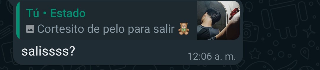 Maaa ,yo sé tus intenciones