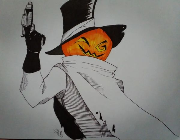 14Vickpanda's tweet photo. Semana 2: calabaza 🎃
.
.
#inkdrawing #lazytober23 #calabaza #drawing #ink #dibujo #october #lazytober https://t.co/MrD0Nwp334