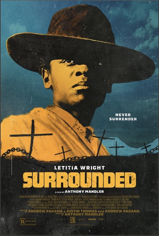CinemaRareIN's tweet image. Five years after the Civil War, freedwoman and former Buffalo Soldier Moses “Mo” Washington travels west to lay claim on a gold mine-  bequeathed by her late slaveowner father.

#Surrounded (2023) by #AnthonyMandler, now streaming on @PrimeVideoIN.

@mgmstudios