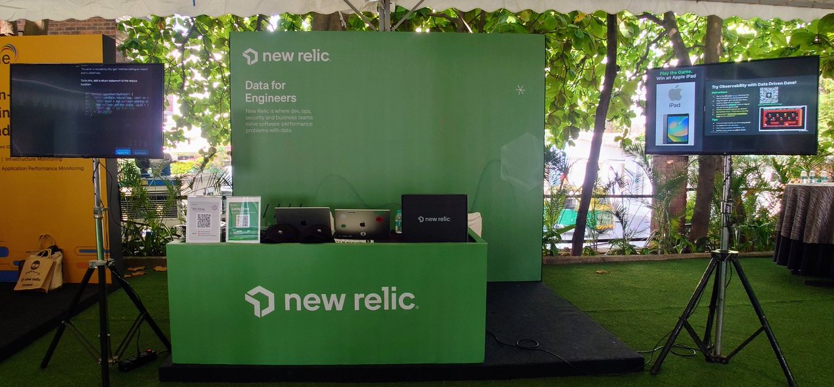 zmrfzn's tweet image. Kicking off DevOpsDays Bangalore &apos;23

All set for the exciting two days of learning, engagements and how about some winnings?

Come visit us @newrelic booth , participate and stand a chance to win a grand prize.

#DevOpsDaysBLR #Bangalore #ipad #DevOps