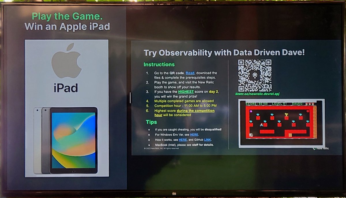 zmrfzn's tweet image. Kicking off DevOpsDays Bangalore &apos;23

All set for the exciting two days of learning, engagements and how about some winnings?

Come visit us @newrelic booth , participate and stand a chance to win a grand prize.

#DevOpsDaysBLR #Bangalore #ipad #DevOps