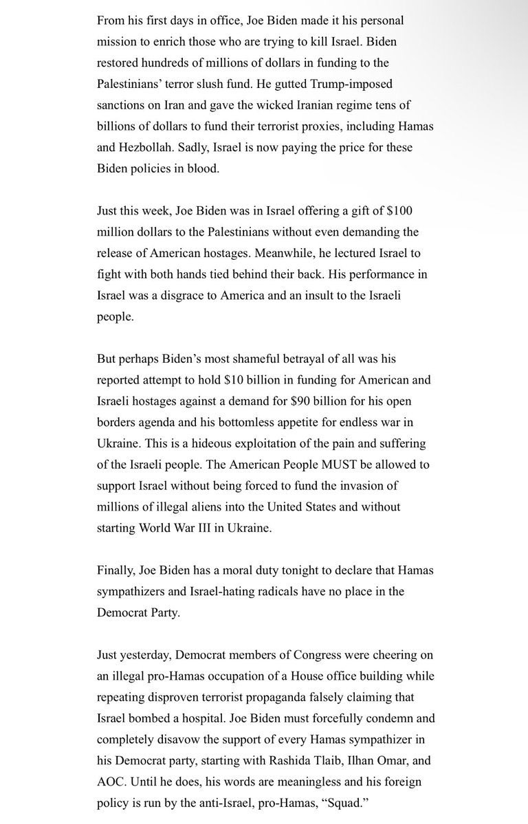 Suzy_1776's tweet photo. Statement from Donald J Trump 🇺🇸🇺🇸 https://t.co/EKfSuR3U1S