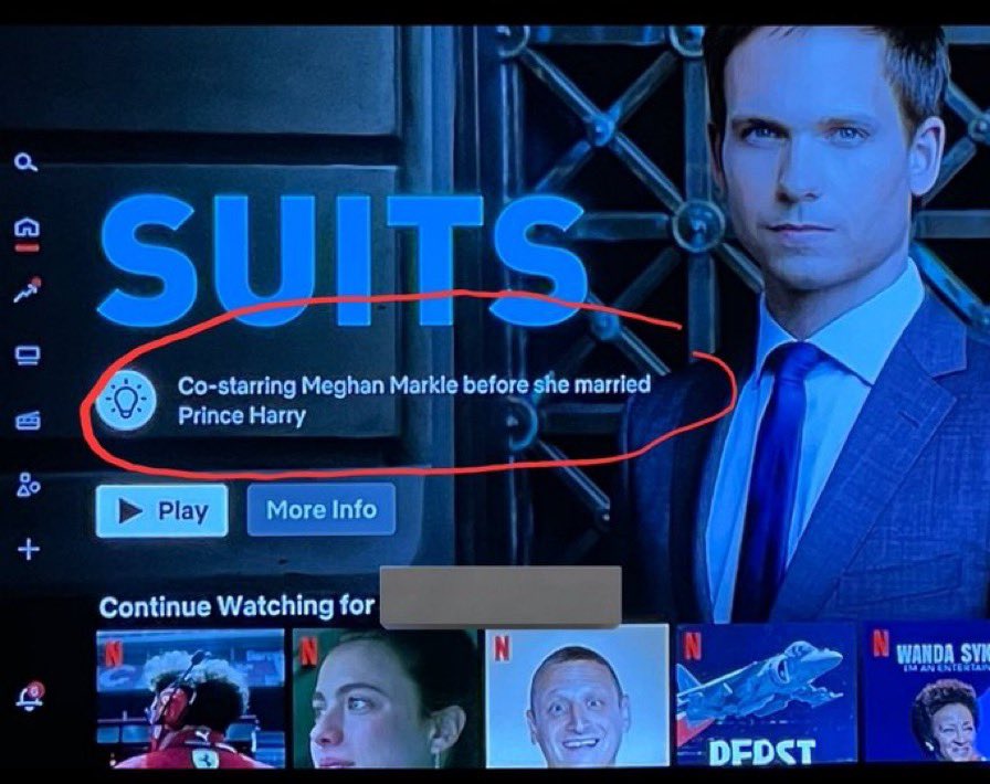 I love it when #SuitsOnNetflix throw shade, it’s always the perfect amount. Meghan Markle will forever be iconic