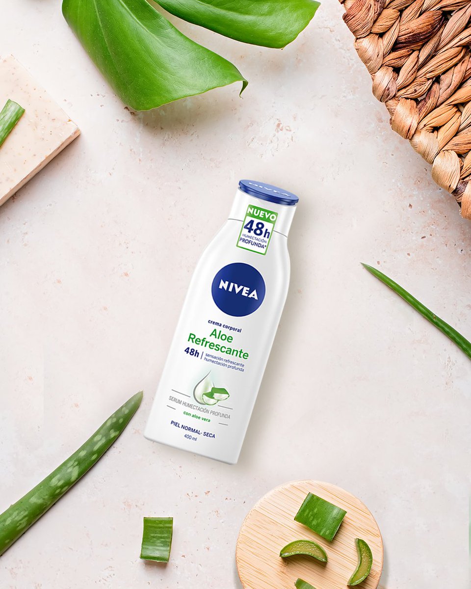 ¡Piel fresca y humectada!

Prueba nuestra nueva Crema Corporal  NIVEA Aloe Refrescante se absorbe inmediatamente, dejando tu piel fresca, reconfortada y con un agradable aroma.

#CuidadoCorporal #NiveaVenezuela