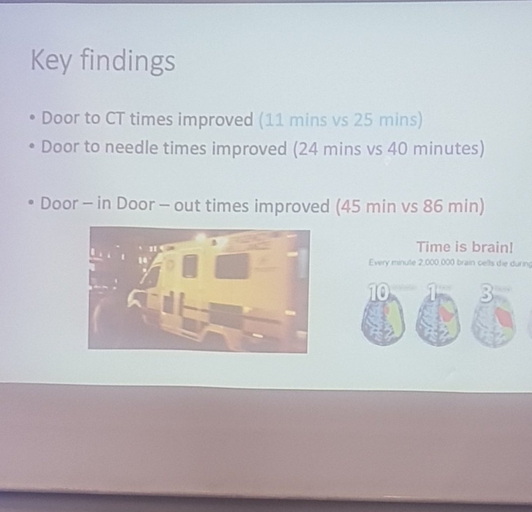 Professor Cathal O'Donnell updating us on the Pre-Hospital Care of Stroke - Can we do better? PITSTOP Project