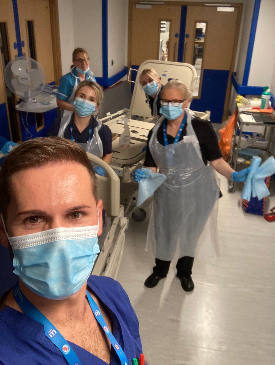 Getting our inner Mrs Hinch on for the big bed clean <a href="/UHNM_NHS/">UHNM NHS Trust 🏥</a> Team Ward 127 🫶🏼🧼 <a href="/PhillippaMullig/">Phillippa Mulligan</a> <a href="/AcuteStrokeUni1/">Acute Stroke Unit - UHNM</a> @alanpbethell