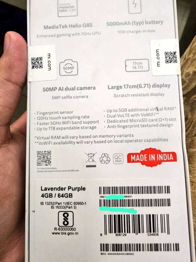 yatin_aneja's tweet photo. @amazonIN @AmazonHelp worst experience. Ordered an "Oppo A78" from amazon and received a "Redmi 12 C". Amazon provided a bill of Oppo A78 with an imei number. Imei number on the amazon invoice is matching with Redmi 12 C imei. A complaint was raised but amazon said we can't help. https://t.co/7YGNuaV7Wq