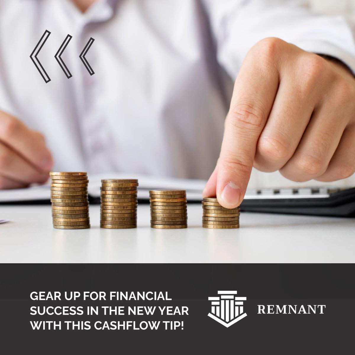remnant_rsa's tweet image. Ready for a Prosperous Year? Time to fine-tune your cashflow! ✨ Review spending, set goals, allocate wisely. Spot savings, chase dreams! Plan now for a bright future. #FinancialGoals #NewYearSuccess #SmartCashflow #remnant #remnantadvisory
