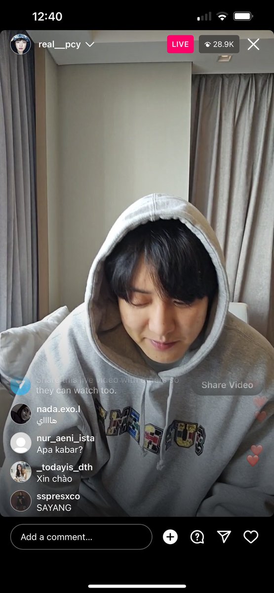 FandomYnna's tweet photo. Chanyeol IG live 
#chanyeol #instagram #live #EXO https://t.co/lR9G74lAWB