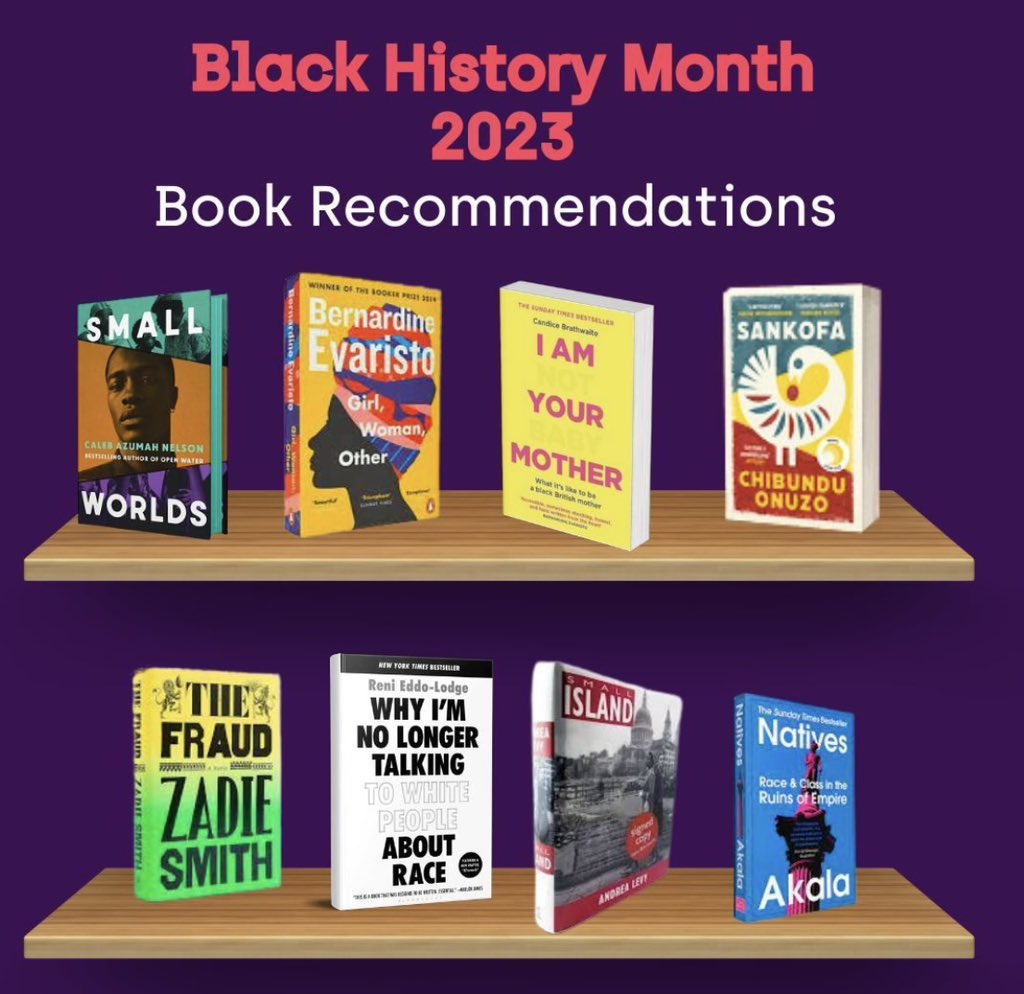 ChartersEnglish's tweet photo. Celebrate UK Black History Month with powerful literature! Here is a list of eight must-read books that offer diverse perspectives, captivating narratives, and powerful voices that shed light on the experiences and contributions of the Black community in Britain. https://t.co/rke9V2lliI