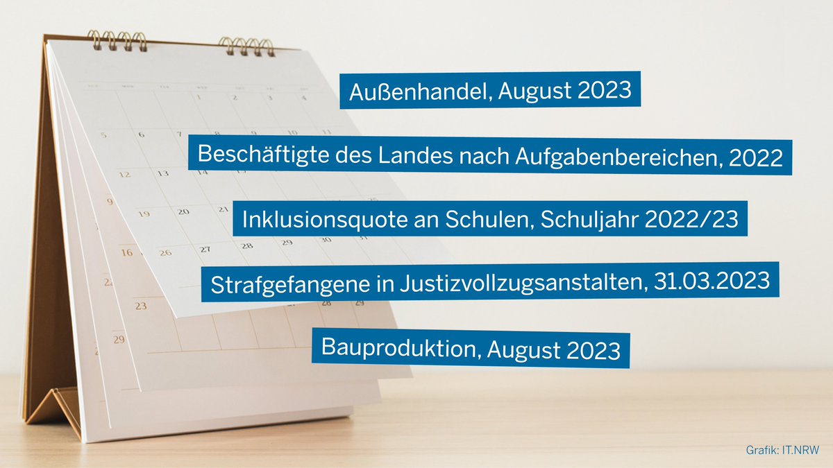IT.NRW (@itnrw) on Twitter photo Aktuelle NRW-Daten aus #Wirtschaft, #Bildung und #Justiz: Die amtliche Statistik gibt‘s in der kommenden Woche auch wieder „frei Haus“ per Newsletter!! #NRWinZahlen #Kunststoff #Schule #öD it.nrw/presse/wochenv… Aktuelle NRW-Daten aus #Wirtschaft, #Bildung und #Justiz: Die amtliche Statistik gibt‘s in der kommenden Woche auch wieder „frei Haus“ per Newsletter!! #NRWinZahlen #Kunststoff #Schule #öD it.nrw/presse/wochenv…
