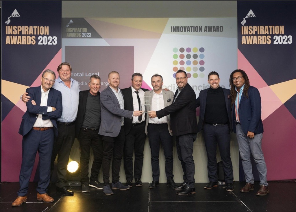 We're absolutely delighted our Co-Production Partner, Media Concierge, won the Innovation Award at @MPAweareyou Inspiration Awards last night🏆

We've forged a successful partnership driving hyper-local campaigns which have consistently delivered results 🎉

#MPAAwards23