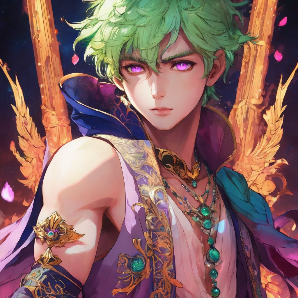 ゲーム・漫画・アニメのキャラクターデザインなどに活用でそうな可能性を感じるイラストを生成できました。生成モデルは商用利用可能プリインストールモデル「dreamshaperXL10」です。
#AIイラスト #AIイケメン部 #AIart