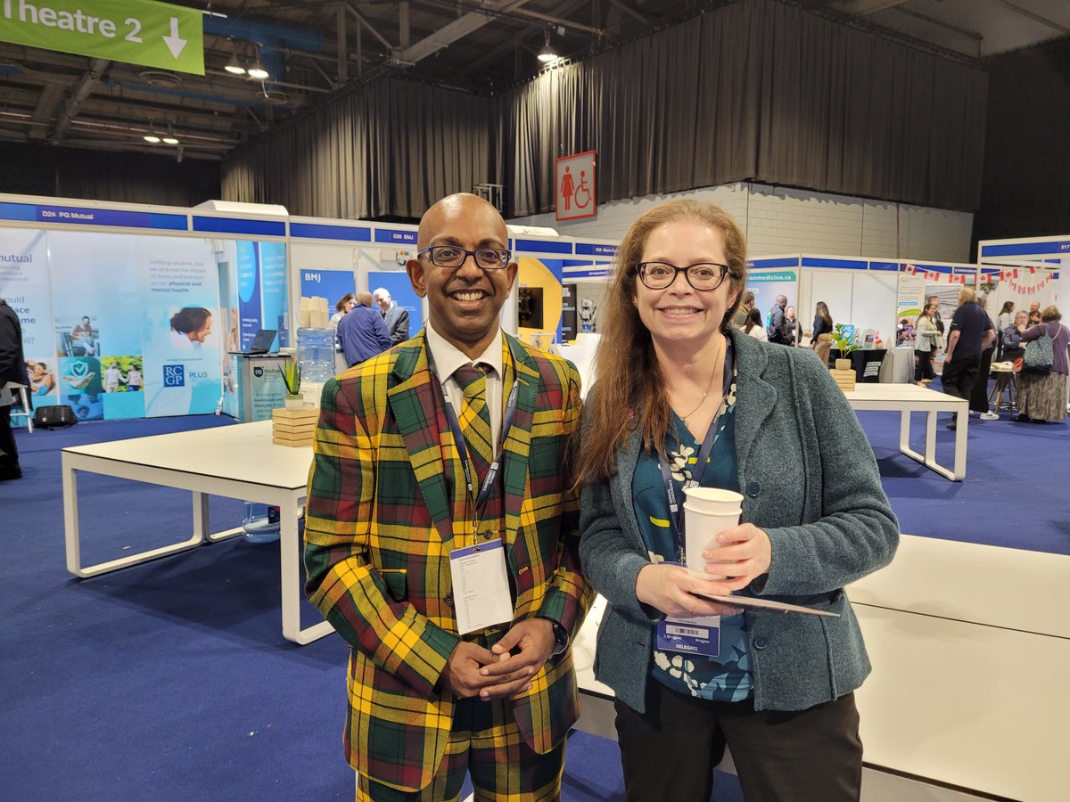 It's great when a conference brings people together. Here's our executive director of research <a href="/aislingcmcmahon/">AMcM</a> with <a href="/drkevinfernando/">Kevin Fernando</a> talking all things kidney disease related. We're already looking forward to working together on future projects. #RCGPAC23