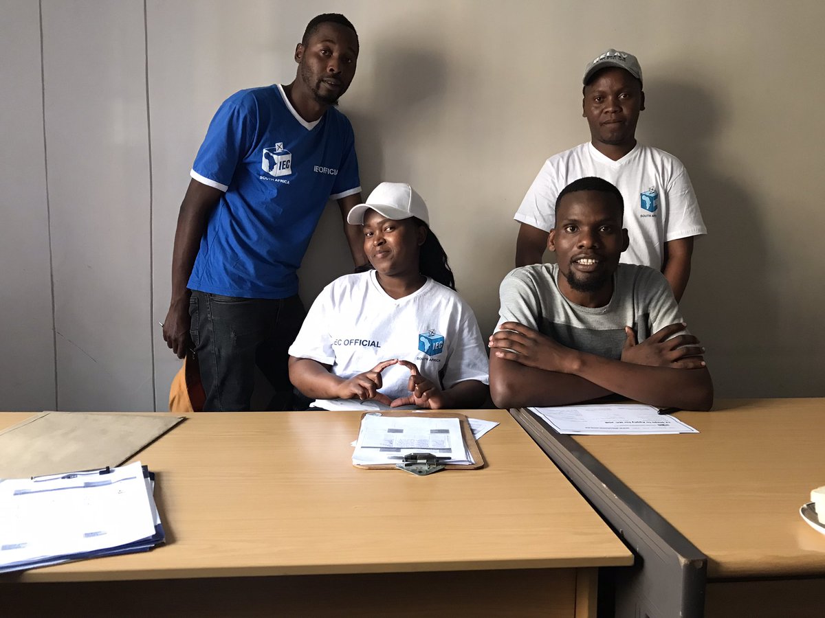 Yesterday I had a very fruitful engagement with the IEC Alexandra office staff, at the core of it was to mobilize all young people to register to vote. All youth lead civil organizations must be at the fore front in ensuring young people do register and vote. #YouthVoteMatters