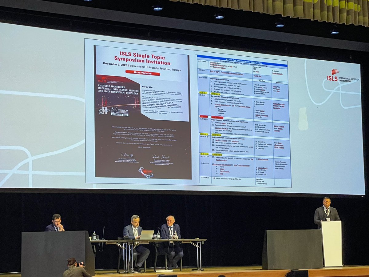 SoCalYuman's tweet image. Meeting of the International Society of Liver Surgery @ISLS2023. Great to see so many good friends. Congratulations to @dbalci and Dr. Petrowsky on a great meeting with superb live surgery, lively debates, and conclusive consensus panels. #MoreCuresLessInvasive @ISLSSymposium