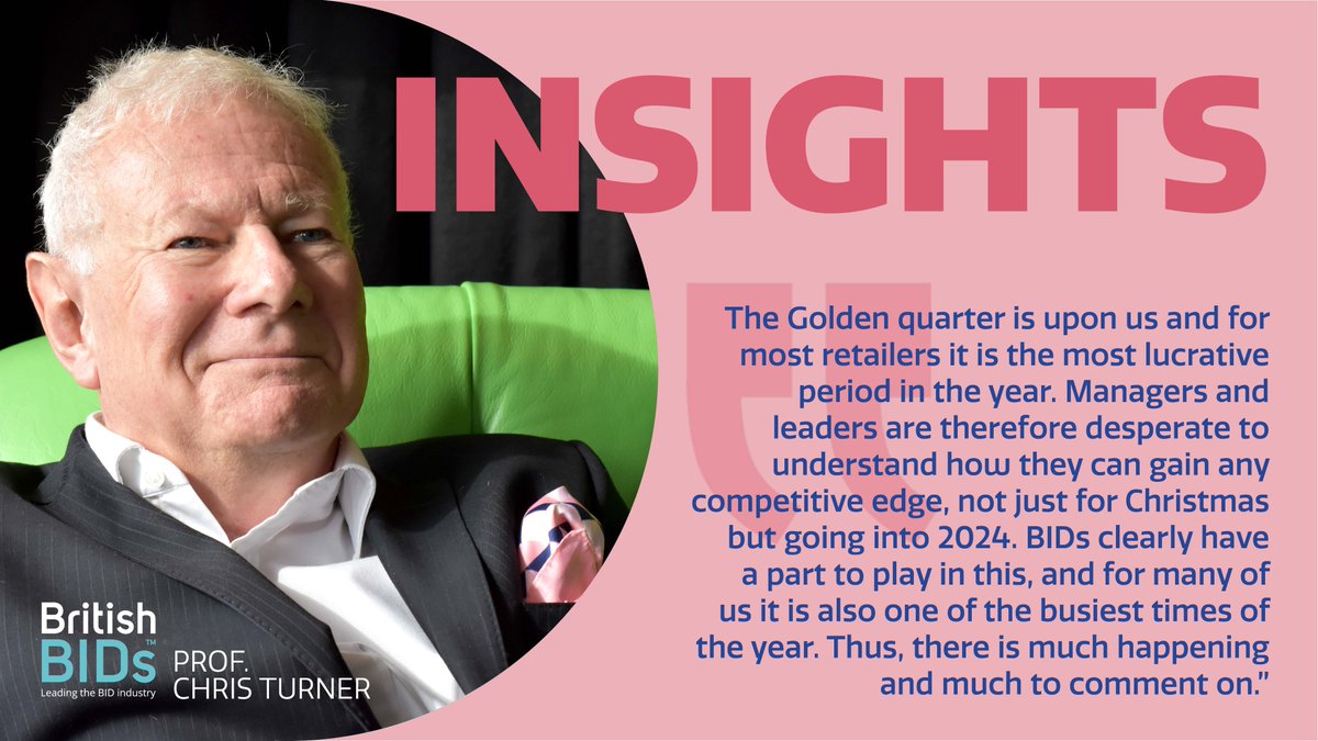October's Insight by Christopher Turner is now available! Read conversations around the Golden Quarter, Coastal BIDs, the Long-Term Plan for Towns and much more. Read the full insight below: 🔗 lnkd.in/eERdrPZT