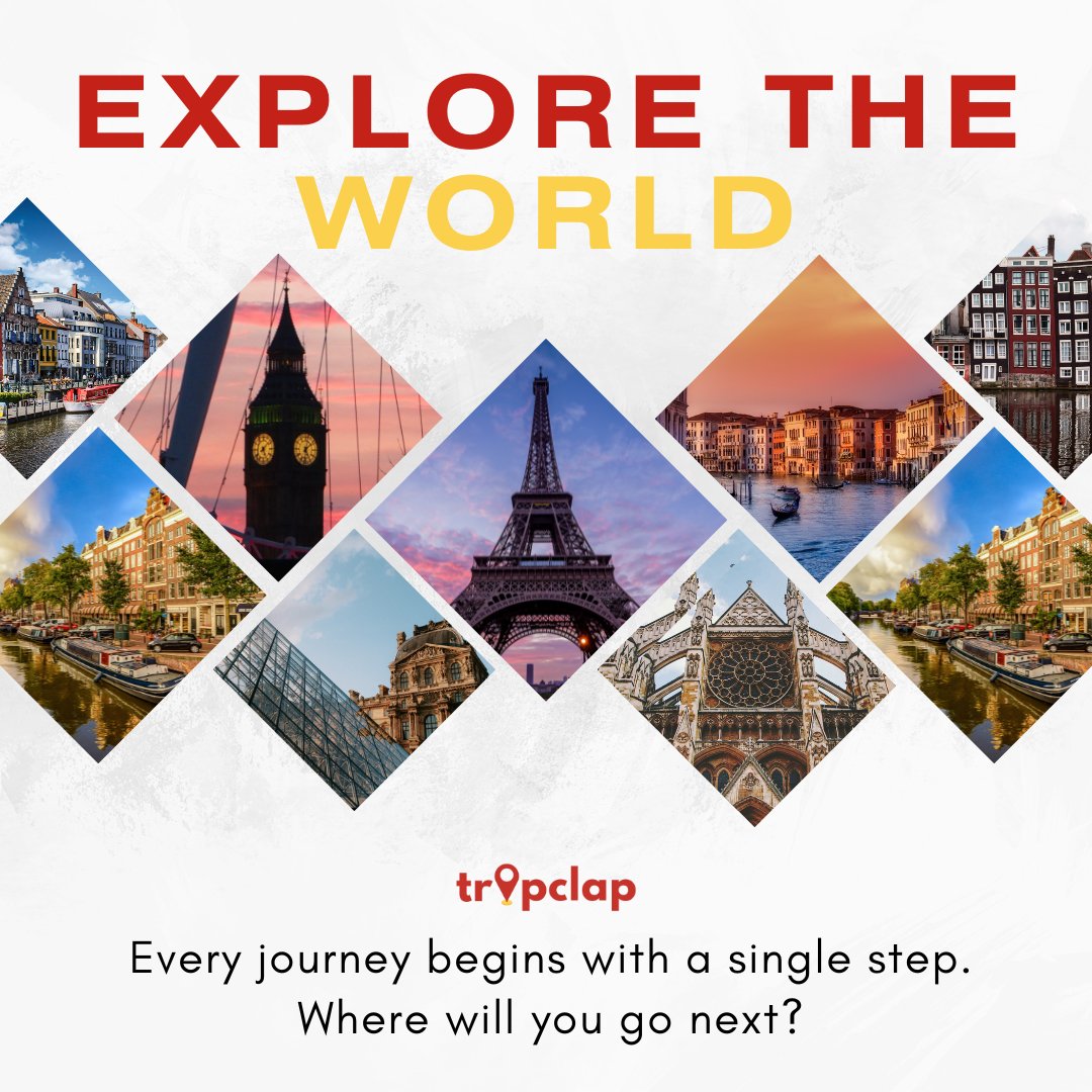 ClapTrip's tweet photo. Travel is the only expense that makes you richer.
#travelling #trip #tripclap #travellingwithus #besttourpackages https://t.co/vIEXMAJcQT