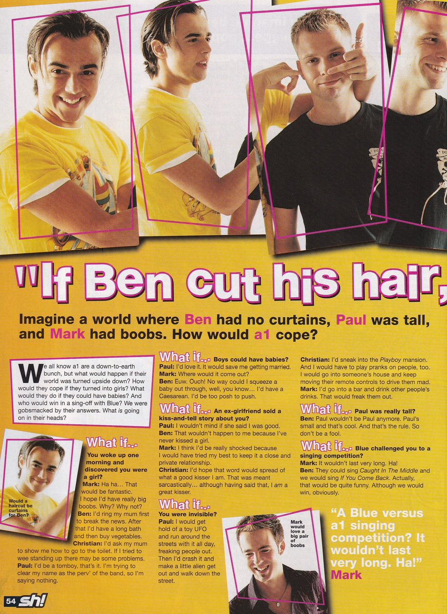 SmashHitsMag's tweet photo. A1 in smash hits #smashhits https://t.co/rk8SRh18dL