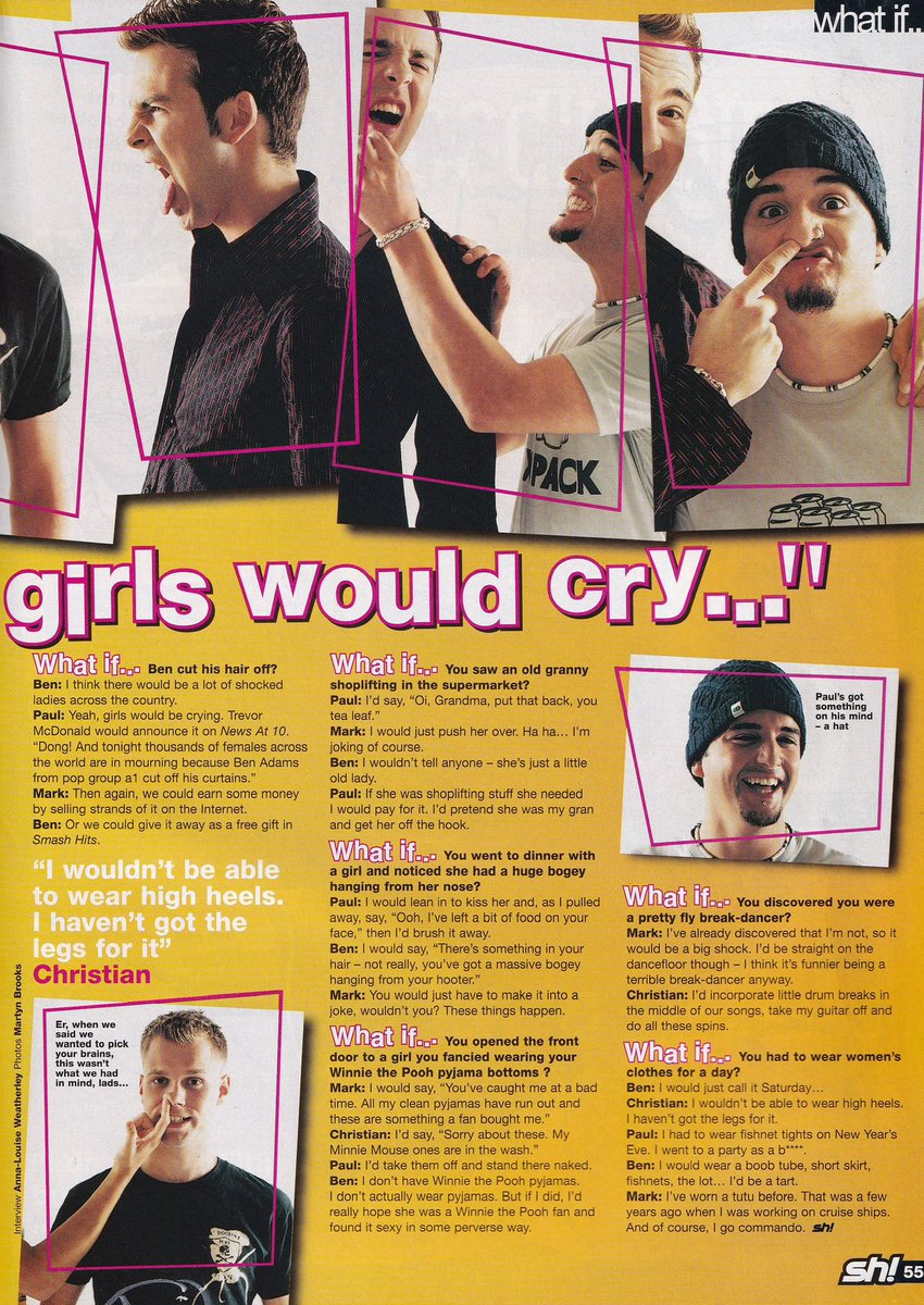 SmashHitsMag's tweet photo. A1 in smash hits #smashhits https://t.co/rk8SRh18dL