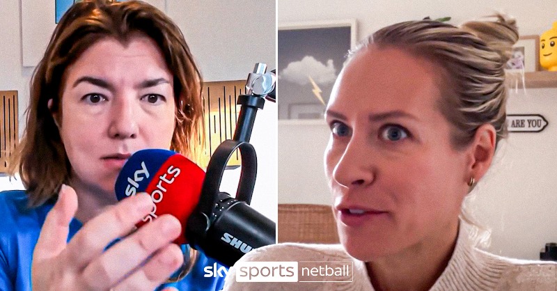 SkySports's tweet photo. What will professional netball look like in the UK? 🤔

Caroline Barker, Tamsin Greenway, Kelly Simmons OBE and Karen Greig discuss plans to relaunch a professional Netball Super League in 2025 🎙