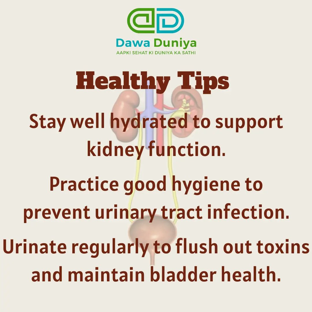 Welcome to 10 days, 10 organ care

On day 6 let's learn about the organ which keeps us healthy by removing all the toxins from our body. That is Urinary Tract.

Let's begin...
#urinary #urinarytract #urinarytractinfection #urinarytracthealth #toxins  #electrolytes  #bladderhealth