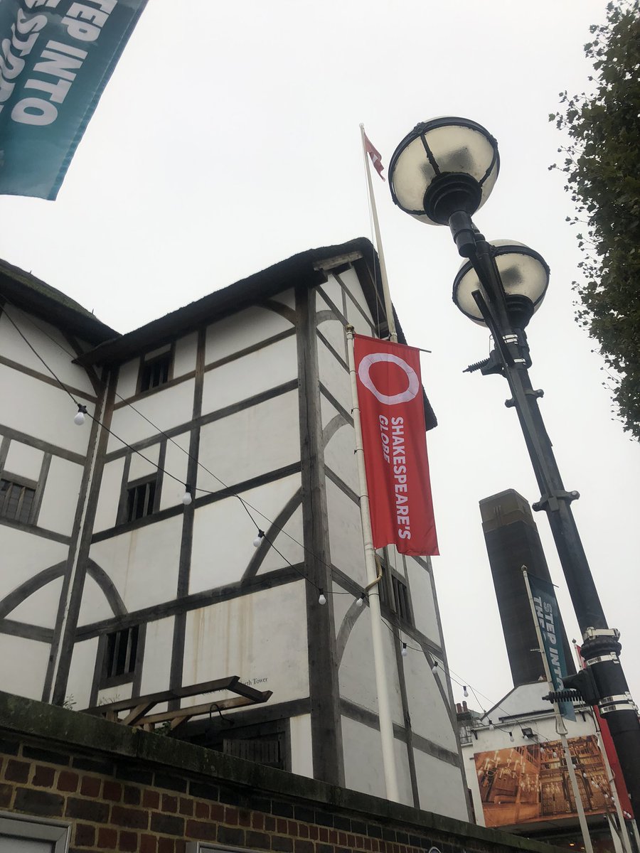 AthertonHighEng's tweet photo. The one we have been waiting for! Fantastic opportunity to have a guided tour at the Globe! #Ambition  @ACSpurple https://t.co/zGM0CLHblY