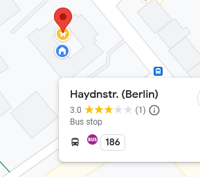 birkbuschhaus's tweet photo. Vielen Dank für Ihr Interesse und die Anfrage. Nein, ich verfüge über keinen Helikoperlandeplatz.
Aber eine Bushaltestelle ist in Sichtweite! @BVG_Bus @BVG_Kampagne https://t.co/PR0ugk39tu