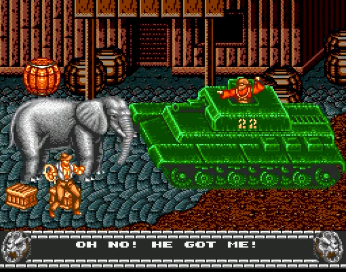 Mark1982G's tweet photo. 45th Completion of 2023 - #Runark also know as Growl in the West on the #Sega MegaDrive. An Indiana Jones themed BeatEmUp where animal poachers are the baddies in this game
Always fun to punch people in the face who are cruel to animals I say! 🐘🦌
#1FinishAWeek #ShareYourGames https://t.co/7NWV23WI8v