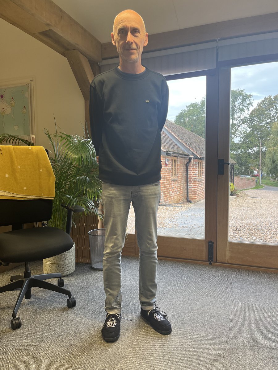 Birthday week is in full swing at Shine! 🎂

Safe to say Bex looked pretty chuffed with her new #gardeningtools and Daz likewise with his very own <a href="/ExeterChiefs/">Exeter Chiefs</a> slippers! 

What else can you buy the brains behind the new #logo?! 🏉

#StudioCelebrations #TeamFun #Birthday