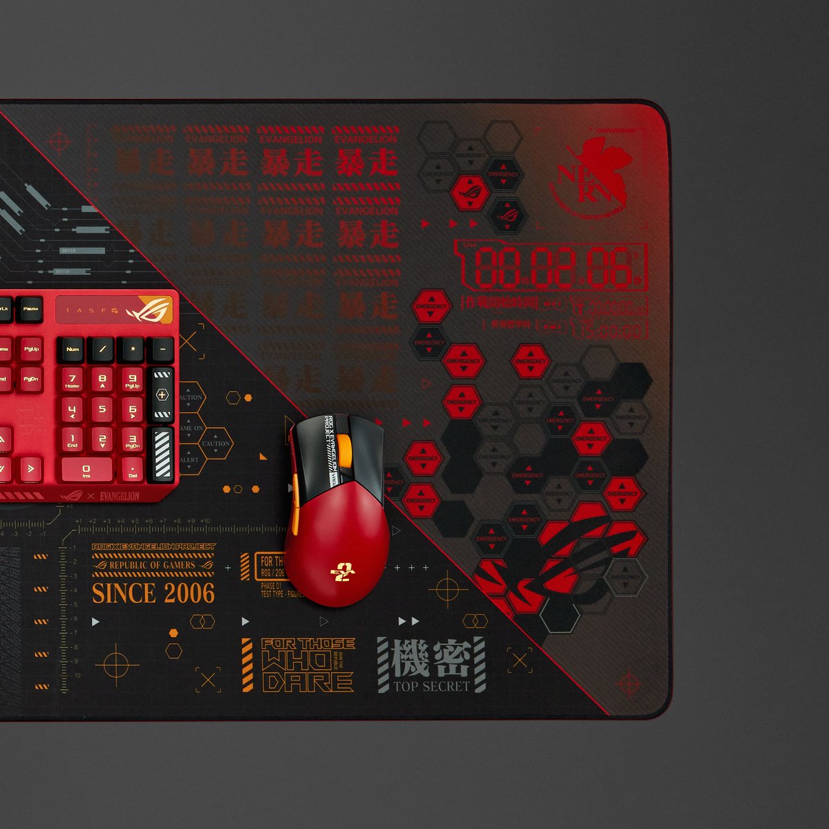 ASUS_ROGUK's tweet photo. 🖱️💥Click, type, game—repeat
#Asuka strikes with the ultimate #ROGxEVANGELION 02 collection!

👀 Here's a glimpse of the gorgeous #EVA02 peripherals

Join the #giveaway for a chance to get your hands on one, GLHF! 😎👉🏻https://t.co/0dlNmZ6OIS https://t.co/1TUdpZrgx1