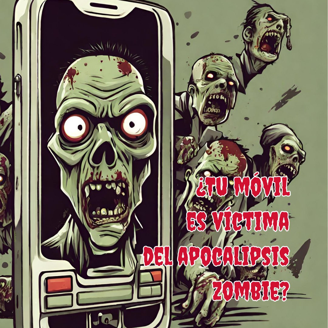 ¿Tu móvil es víctima del apocalipsis zombie? En Mundo Informática tenemos la fórmula para volverlo a la vida. Visita nuestro servicio técnico informático. Contáctanos al 954 241 381 #serviciotécnicoinformáticoSevilla  #móvilesLosBermejales #reparaciónmóvilesSevilla