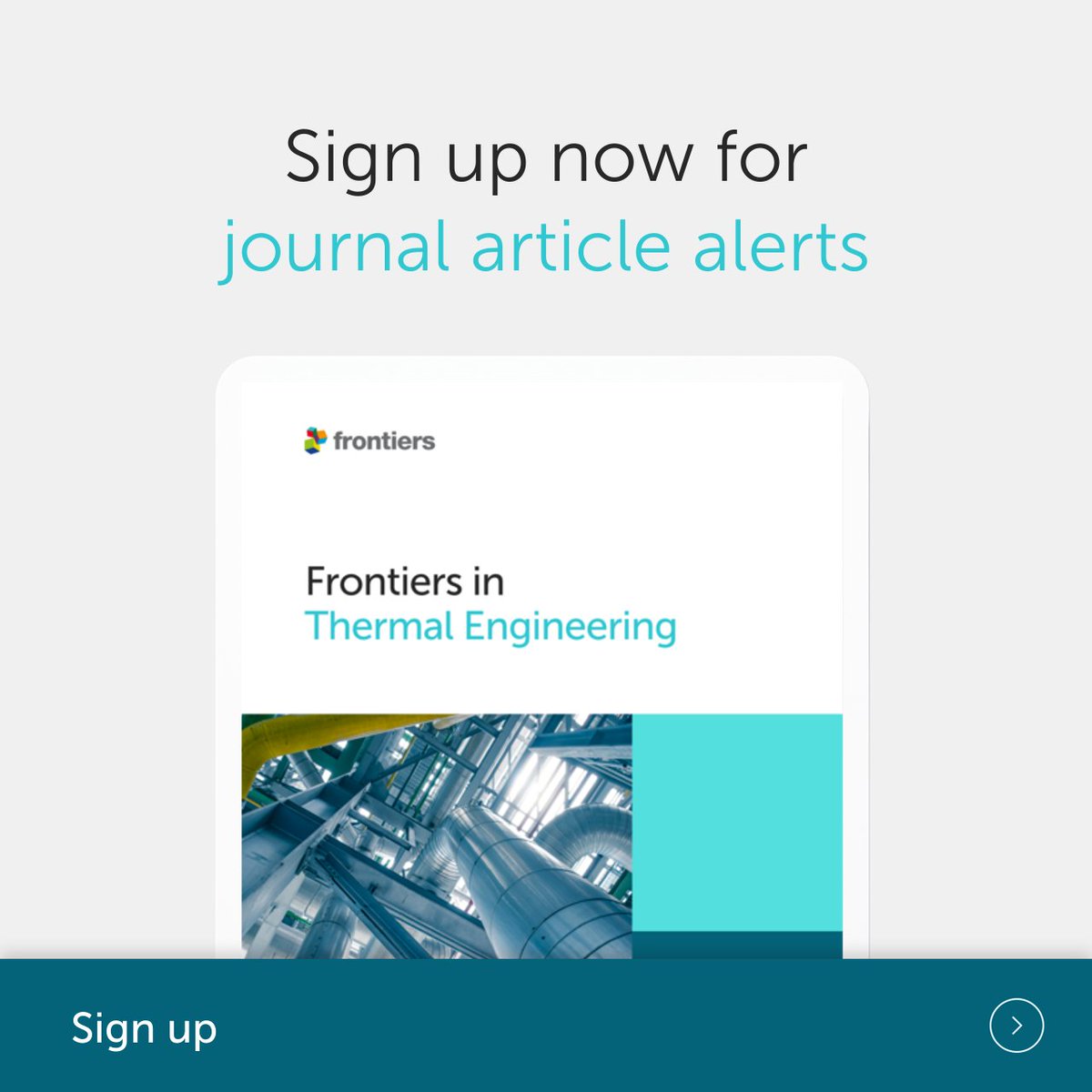 Frontiers in Thermal Engineering tweet media