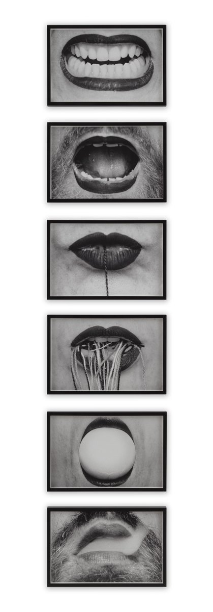 👄

#AnnaMariaMaiolino, In-Out (Antropofagia) [Antropophagy], from Fotopoemação [Photopoemaction] series, 1973/1974 © Anna Maria Maiolino