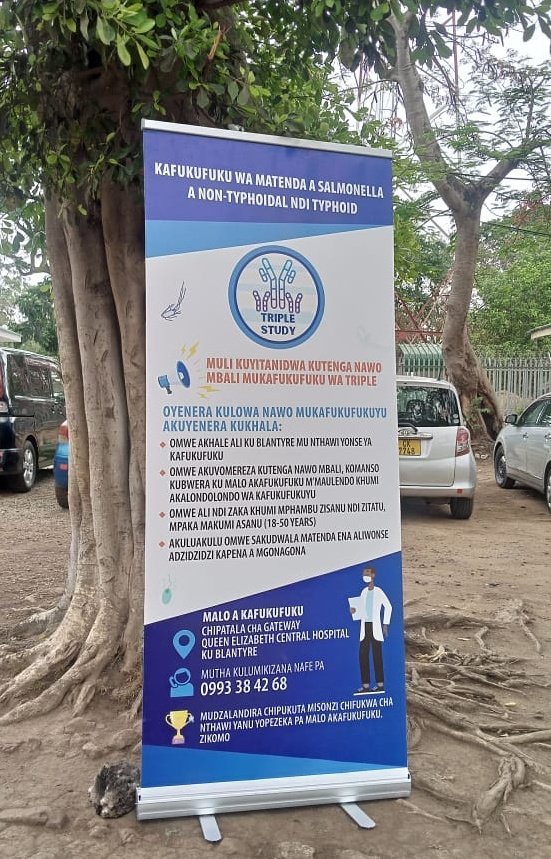 MelitaGordon5's tweet image. This awesome team have worked so hard, and are juuuust about to make history in Africa with our #iNTS #typhoid triple-valent #Salmonella #vaccine trial. Training done, regulatory approvals all in place, screening and consenting our first participants *today* @MLW_Programme!
