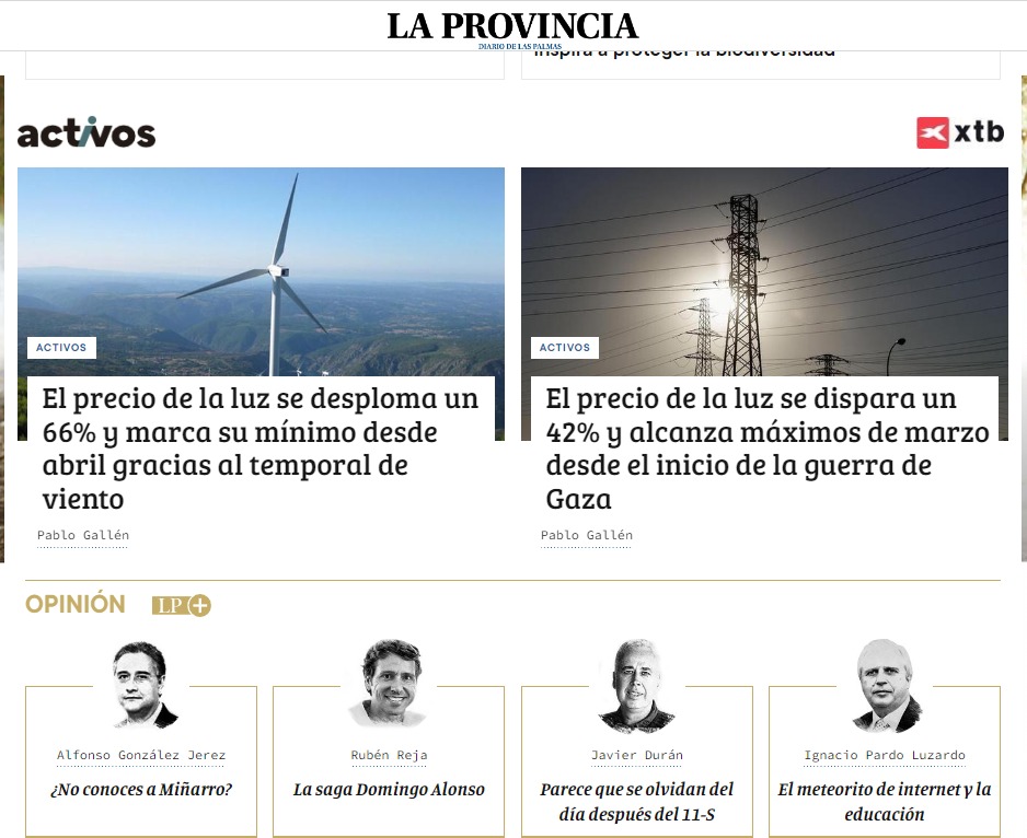 Es noticia:
La luz viaja tan rápido que no se sabe si viene o va. <a href="/laprovincia_es/">La Provincia</a> <a href="/ingebau/">ingebau</a>