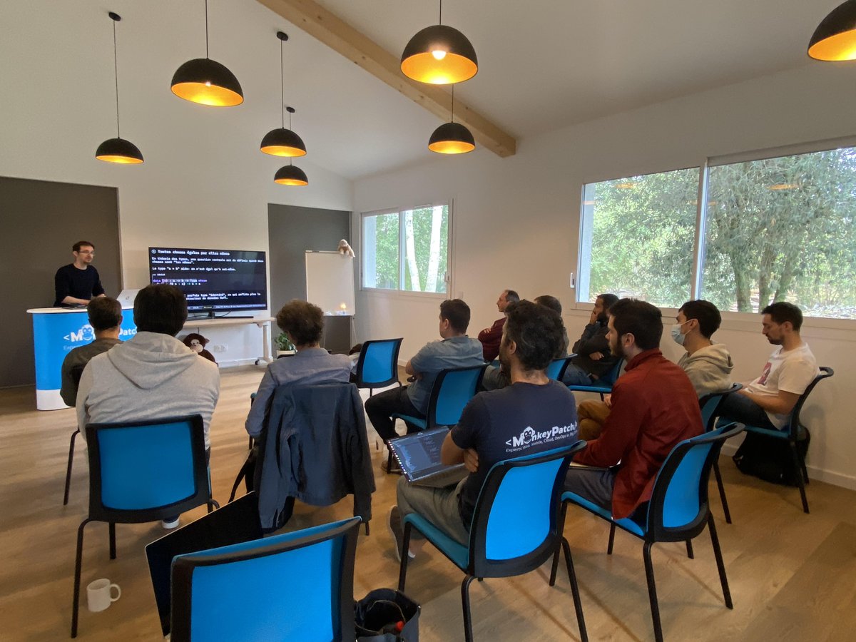 MonkeyPatch_io's tweet image. 🎙Le types dépendants à travers 2 exemples simples, dans le langage #idris2 avec @glmxndr 👌
🪄Le but ? Réfléchir ensemble sur la notion de preuve en explorant les possibilités qu&apos;offrent ce typage !
🔜Retrouvez ce talk au #DevFestToulouse
#TypeTheory #DependentTypes We💙tech