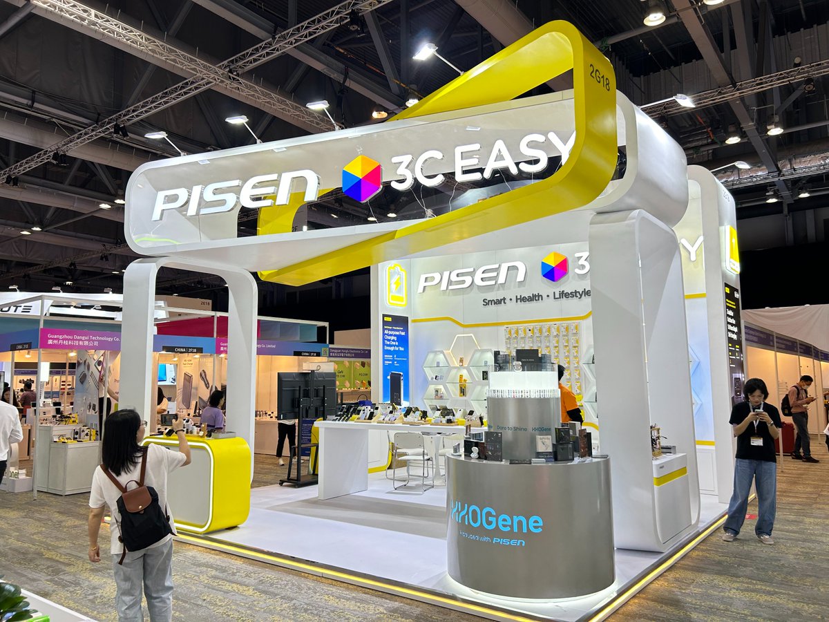 PISEN is HERE！GLOBAL SOURCES MOBILE ELECTRONICS SHOW in HONG KONG！

✅OCTOBER 18-21
🥳We're here at BOOTH 2G18！

#PISEN #technology #gadgets #powerbank #Wirelessearphone #cable #typec #PhoneCharger #haul #review #unboxing #phonecharger #3in1cable #cable #iphone15
