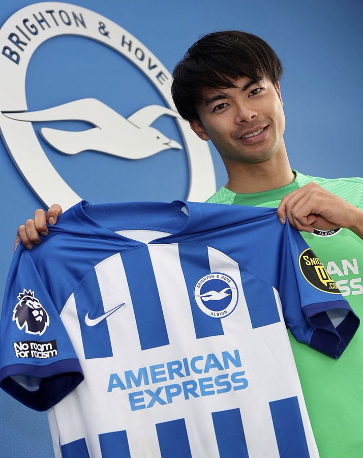 KenGold68's tweet photo. @FabrizioRomano Fantastic news! Kaoru Mitoma committing to a long-term deal with Brighton is a great sign of the club's faith in his talent. Looking forward to seeing his continued contributions until 2027! 🇯🇵⚽👏 https://t.co/P6Ub93B4sb