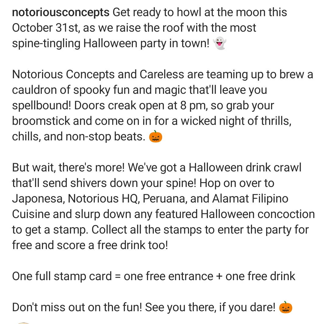 aussiejboy's tweet photo. Notorious Concepts x Careless POB Crawl 10/31/23
Check the Notorious Concepts Instagram
#NotoriousConcept #JamesReid https://t.co/o408h1H7uR