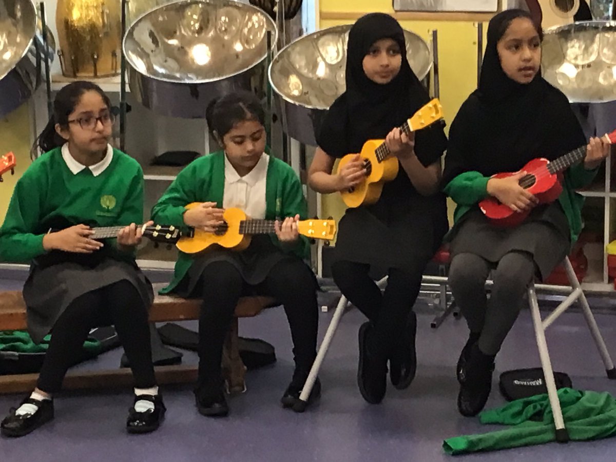 We loved getting our ukuleles out today #gpamusic