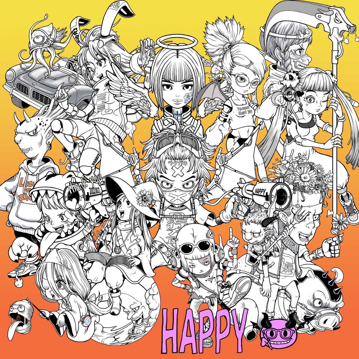 happypekomaru's tweet photo. こんなイラストを描いております、どうぞよろしくお願い致しますm(_ _)m
#イラスト
#みんなで楽しむTwitter展覧会
#illustlation 
#drawing https://t.co/HYNT4U1iBo