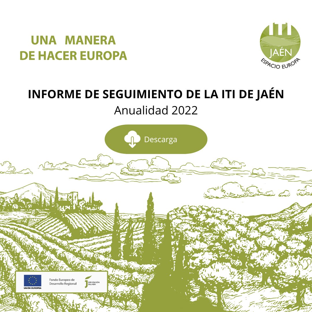 Disponible en nuestra web el informe de seguimiento de la #ITIdeJaén correspondiente a la anualidad de 2022

📥 Descarga: acortar.link/VcsTgB