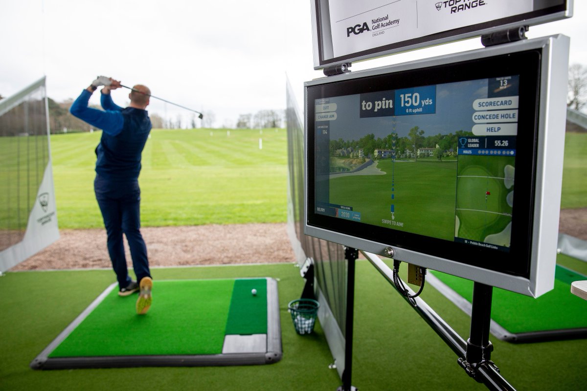 Course closed? No problem with @Toptracer🏌️ 

Play The Brabazon, four-time Ryder cup host, in the warmth and comfort of our Driving Range.

Book your bay > buff.ly/2YRLCm3 

#takeyourgametothenextlevel #golf #wintergolf