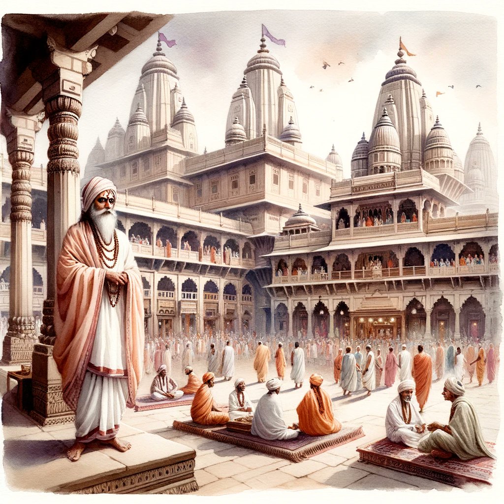 Pandit Shri Harsha was a great scholar and court-poet of Maharaja Jayachandra (popularly called Jaichand, 12th century). 

Shri Harsha wrote Naishadhiya charita, one of the five traditional Mahākāvyas of Sanskrit literature, while in Jaichand's court.

#History #Literature