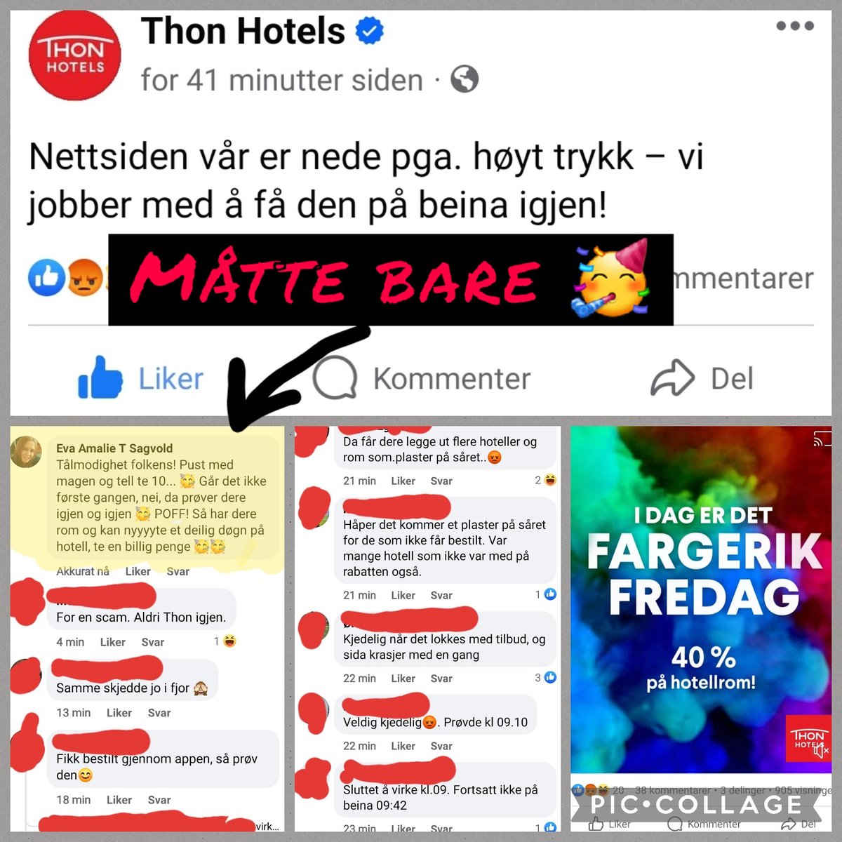 FruSagvold's tweet photo. Når andre er sure og gretne, men jeg har en litt i overkant positiv dag 🤔 https://t.co/fJmOMflVTt