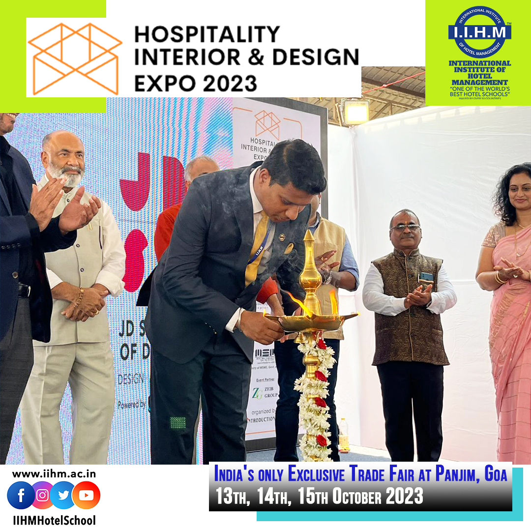 goa_iihm's tweet photo. The Hospitality Interior &amp; Design Expo 2023 is India's leading event for the designs behind business growth! 
It was a great platform for IIHM Goa campus students to learn and explore more, about marketing and hospitality.

#EXPO #iihmgoa #iihmbest3years #iihmbest3years https://t.co/9MvxErUN2A