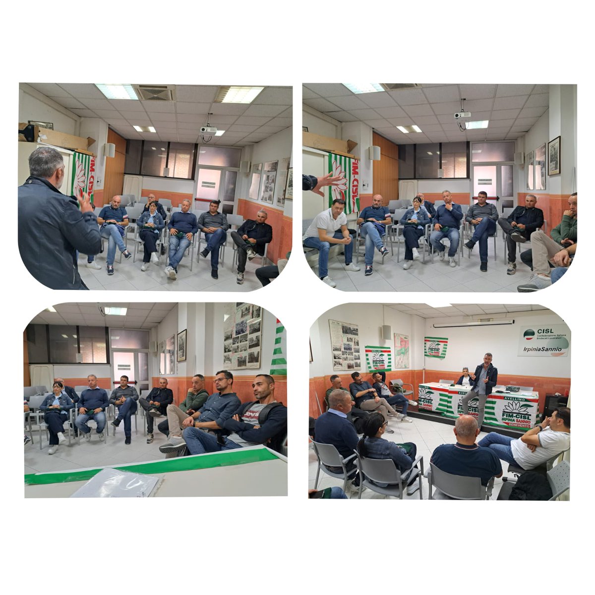 FIM Cisl IrpiniaSannio (@fimirpiniasanni) on Twitter photo #20ottobre <a href="/FIMIrpiniaSanni/">FIM Cisl IrpiniaSannio</a> <a href="/Stellantis/">Stellantis</a> in direttivo ampie discussioni sullo stato attuale del plant irpino e ipotetiche auspicate prossime produzioni, cauto ottimismo ed iniziative da intraprendere
<a href="/FIMCislStampa/">Fim Cisl Nazionale</a>
<a href="/ferdi_uliano/">Ferdinando Uliano</a> #20ottobre <a href="/FIMIrpiniaSanni/">FIM Cisl IrpiniaSannio</a> <a href="/Stellantis/">Stellantis</a> in direttivo ampie discussioni sullo stato attuale del plant irpino e ipotetiche auspicate prossime produzioni, cauto ottimismo ed iniziative da intraprendere
<a href="/FIMCislStampa/">Fim Cisl Nazionale</a>
<a href="/ferdi_uliano/">Ferdinando Uliano</a>